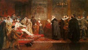 The Dutch Envoys Offering The Crown Of Holland To Henry Iii Of France
