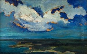 Landscape With River by Jan Stanislawski