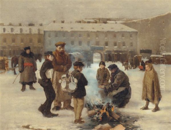 Warschauer Wintertag - view 1