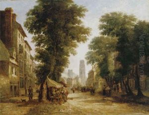 A View Of A French Town