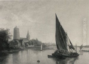 View On The Thames At Battersea