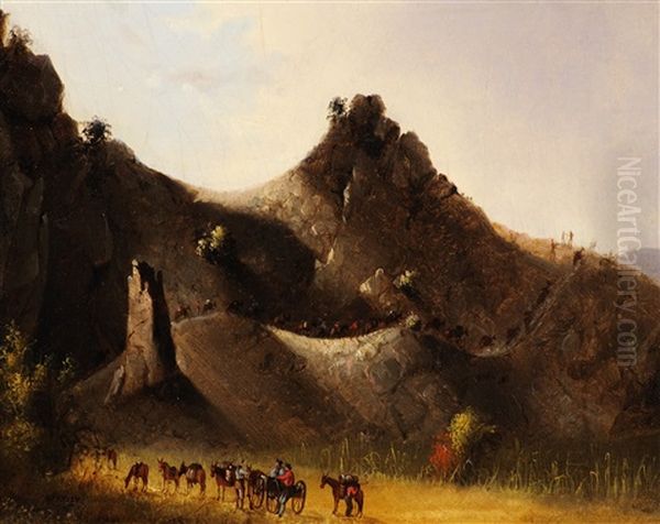 Passing An Obstruction, Mouth Of Night Creek - view 1