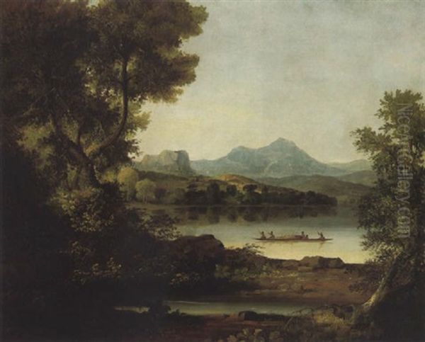 Scene On The Columbia River - view 1