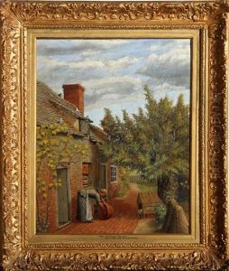 The Cottage Garden by Henry (Harry) Stannard