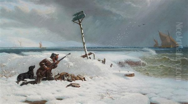 Coastal Hunting Scene - view 1