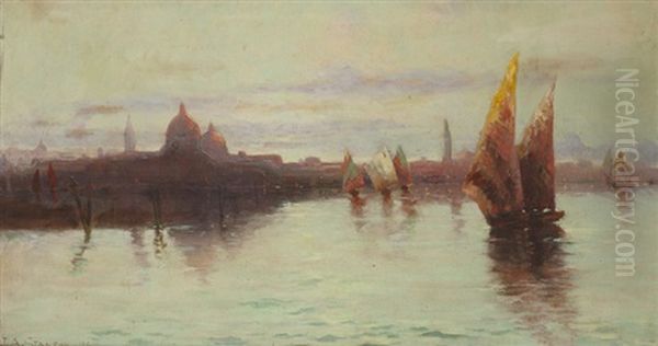 Venice Harbor Scene - view 1