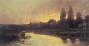 Fishing Village, Brittany, Penere by John Aloysius Stanton