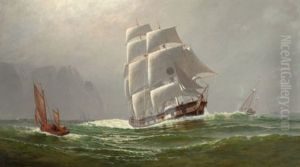 The Emigrant Ship-england Farewell by Franklin Stanwood