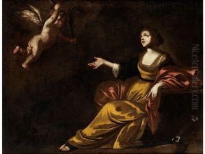 Heilige Katharina Von Alexandria by Massimo Stanzione