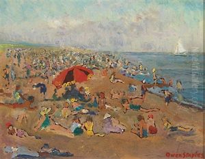 On The Beach (+ Sketch Of A Girl On A Beach, Verso) On The Beach (+ Sketch Of A Girl On A Beach, Verso)