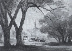 Lagoon, Centre Island, Toronto by Owen B. Staples