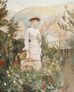 Portrait Of Ada Louise Stammers, The Artist's Wife Portrait Of Ada Louise Stammers, The Artist's Wife