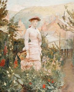 Potrait Of Ada Louise Stammers, The Artist's Wife Potrait Of Ada Louise Stammers, The Artist's Wife