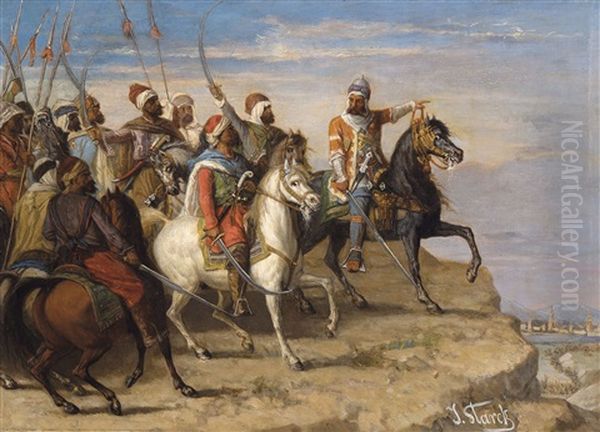 Ottoman Horsemen - view 1