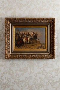 Cavaliers Arabes Huile Sur Toile Signee En Bas A Droite 37 X 50 Cm Oil On Canvas Signed Bottom Right Provenance Collection Privee