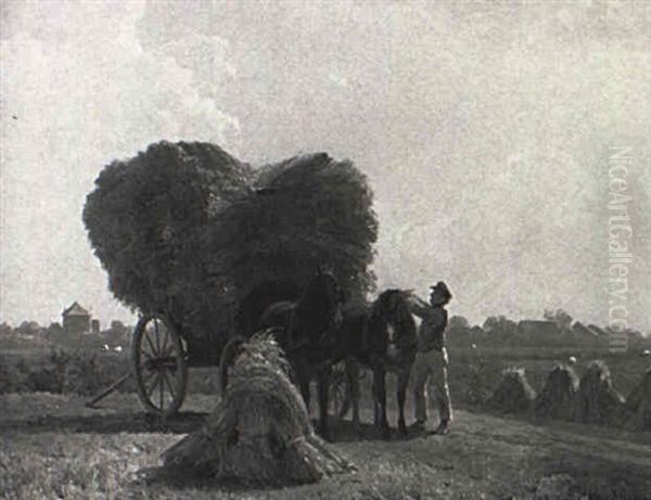 Loading The Hay - view 1