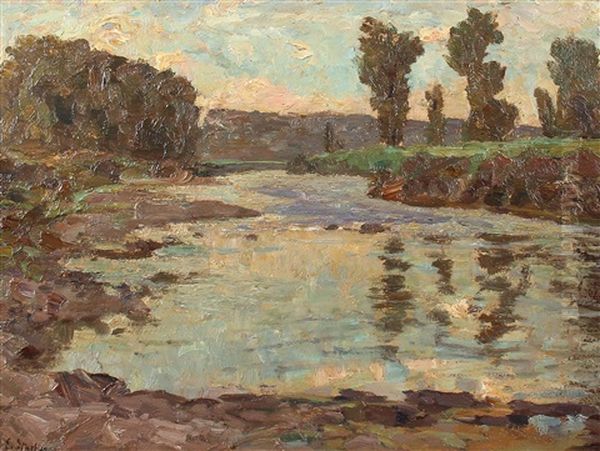 Neckarlandschaft - view 1