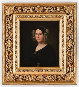 Portrait Einer Edeldame Portrait Einer Edeldame