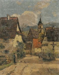 Badisches Dorfchen by Vitus Staudacher