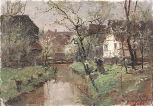 Grotzingen. Blick Auf Die Pfinz Grotzingen. Blick Auf Die Pfinz