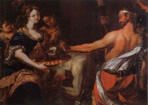 Die Enthauptung Johannes Des Taufers by Franz Karl Stauder