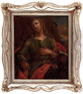 Heiliger Johannes Der Evangelist by Jakob Karl Stauder
