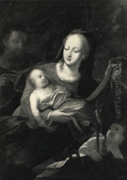 The Holy Family With The Infant Saint John The Baptist - view 1