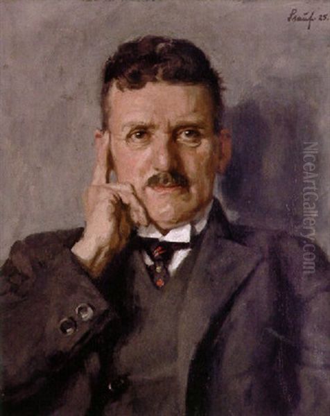 Portrait Des Okonomierates Im Sonntagsstaat - view 1