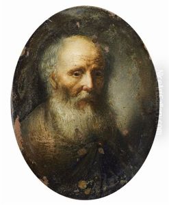 Portrait De Vieil Homme by Jan Adriaensz van Staveren