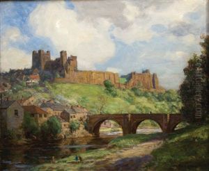 A View Of Richmond Castle, Yorkshire