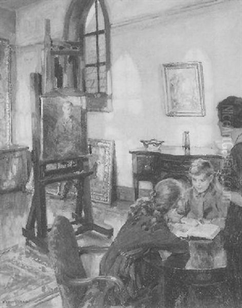 Family Group: The Artist's Studio - view 1