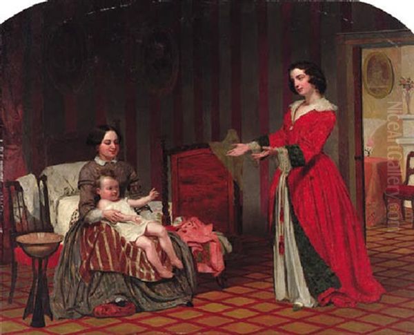 Young Mother And Child - view 1