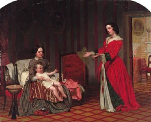 Young Mother And Child by Junius Brutus Stearns