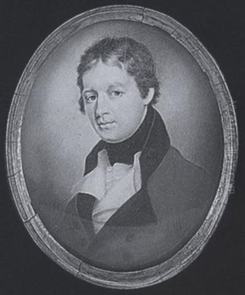 A Gentleman (general Knox?) Wearing Red Coat With Blue Lapels And Collar, White Waistcoat, Cravat And Black Stock - view 1