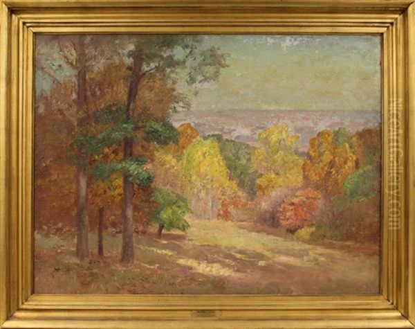 Autumn Landscape by Theodore Clement Steele
