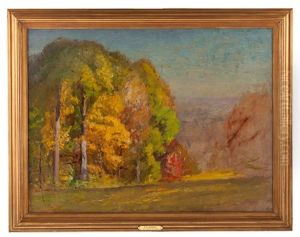 Fall Landscape by Theodore Clement Steele
