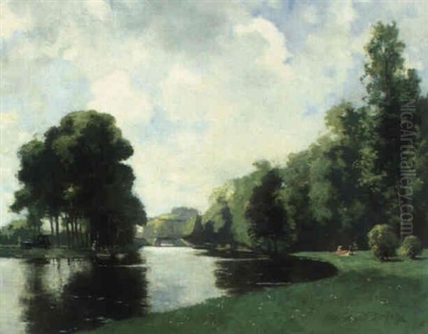 Flusslandschaft - view 1