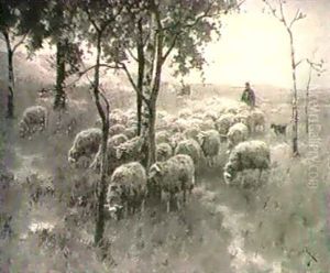 Out To Pasture by Willem Steelink the Elder
