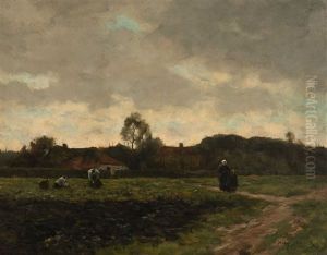 Op Het Land, Scherpenzeel by Willem II Steelink