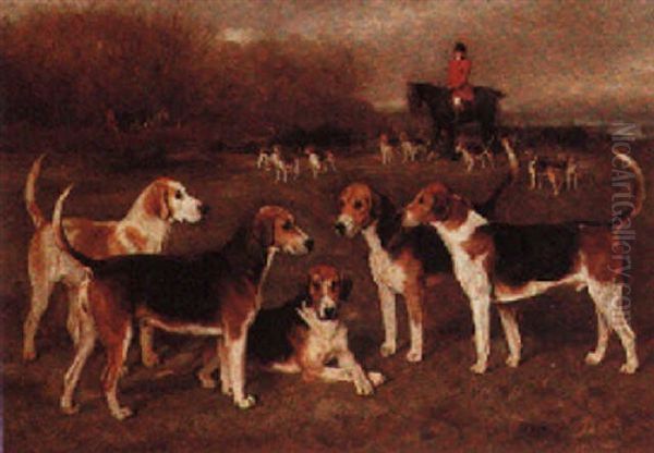Charles Payne With The Dumfriesshire Hounds - view 1