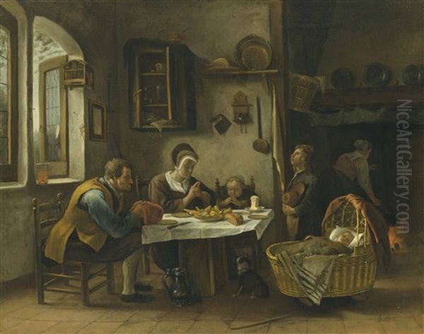 Prayer Before A Meal - view 1