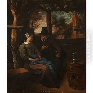 The Proposal by Jan Steen