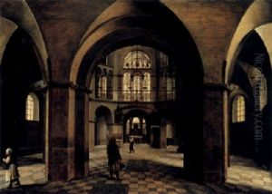 The Interior Of Aachen Cathedral