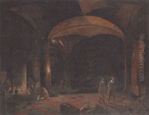 The Liberation Of Saint Peter From Prison by Hendrick van Steenwyck the Elder