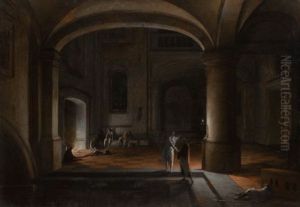 The Liberation Of Saint Peter by Hendrick van, the Younger Steenwyck