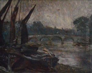 Richmond Bridge by Philip Wilson Steer