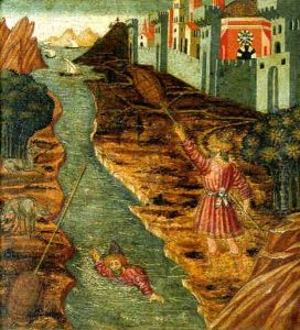 The Escape Of Camilla by Bernardo di Stefano Rosselli
