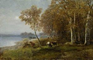 Herbst Am Starnberger See by Arnold Steffan