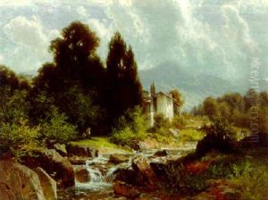 Motiv Aus Der Schweiz by Arnold Steffan