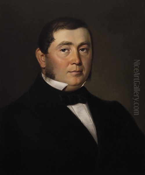 Herrenportrait (+ Damenportrait; Pair) - view 1
